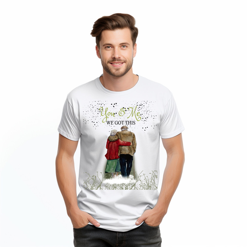 You & Me We Got This Shirt Matching Family T-Shirt Gifts For Grandparents