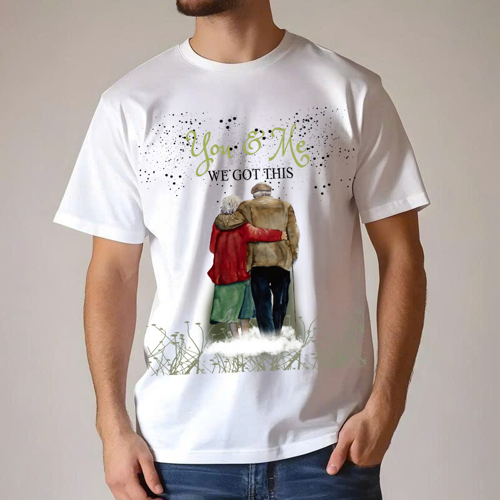 You & Me We Got This Shirt Matching Family T-Shirt Gifts For Grandparents