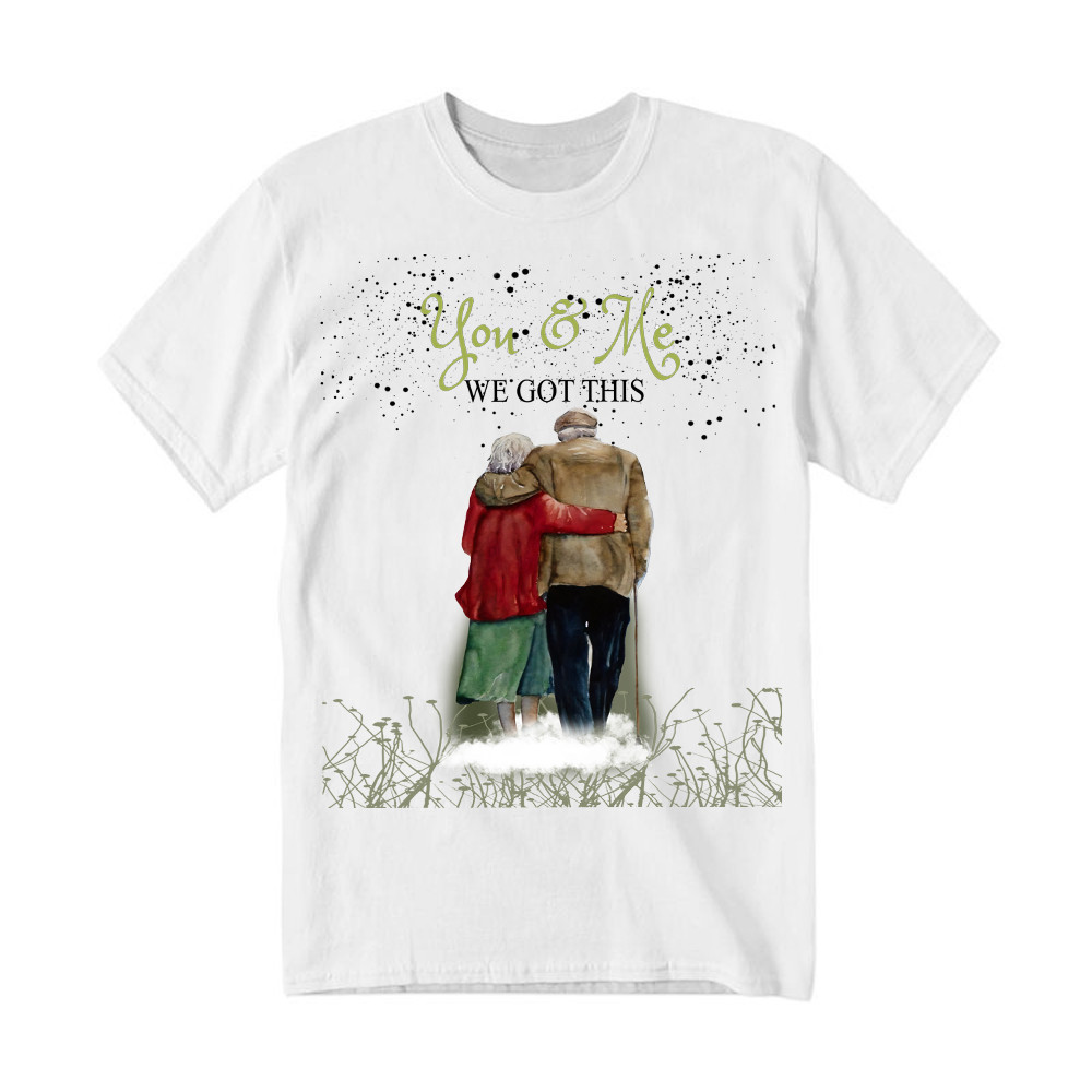 You & Me We Got This Shirt Matching Family T-Shirt Gifts For Grandparents